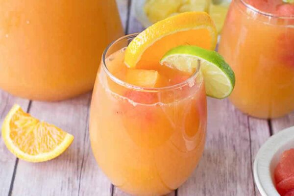Punch Multifruits au Thermomix : Recette Facile et Tropicale