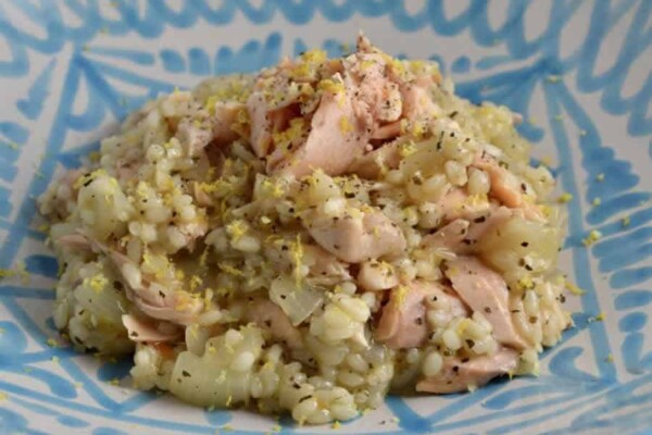 Risotto au Citron et Truite Fumée au Thermomix – Recette Facile