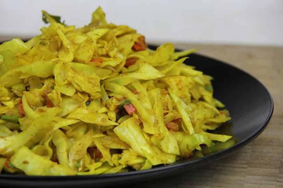 Salade de chou au curry au Thermomix : recette fraîche et gourmande