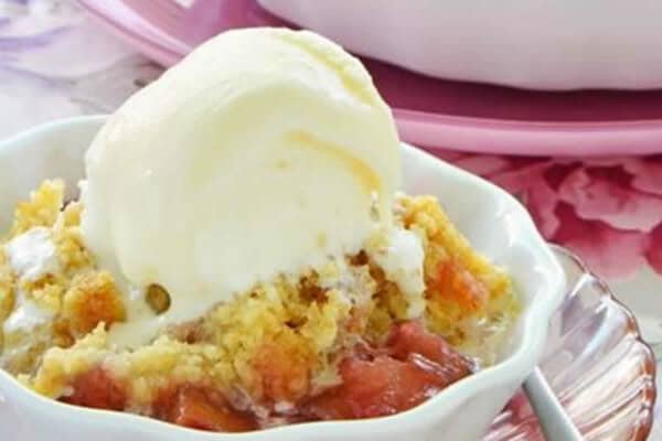 Crumble à la Rhubarbe au Thermomix : croquant et gourmand