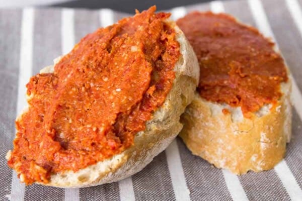 Soubressade Fait Maison au Thermomix : tartinade express