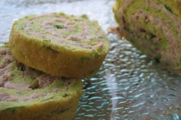 Roulé courgette thon au thermomix