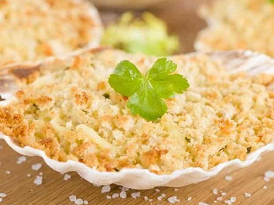 Coquilles st jacques à la bretonne au thermomix