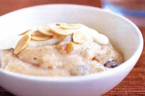 Crèmes dessert de semoule au lait d'amande au thermomix