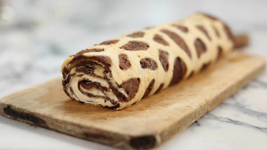Roulé léopard au thermomix
