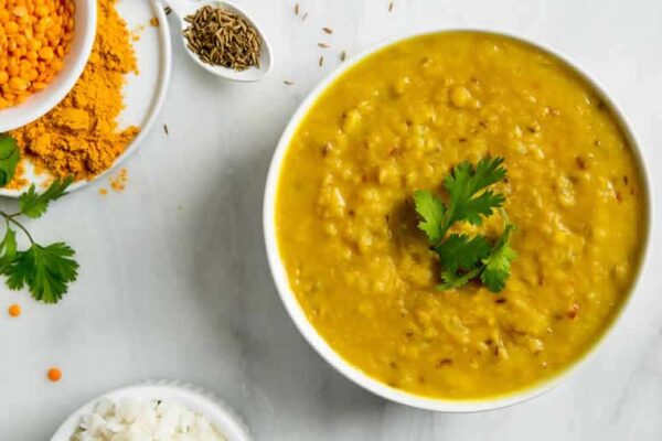 Dhal de patate douce et de lentilles corail au thermomix