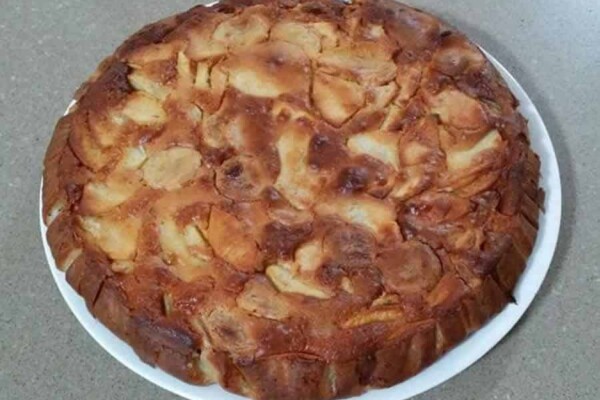 Gâteau aux pommes et à la banane au thermomix