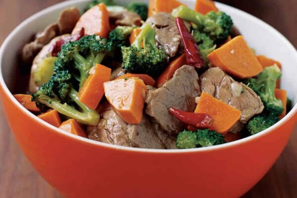 Sauté de porc aux légumes au thermomix