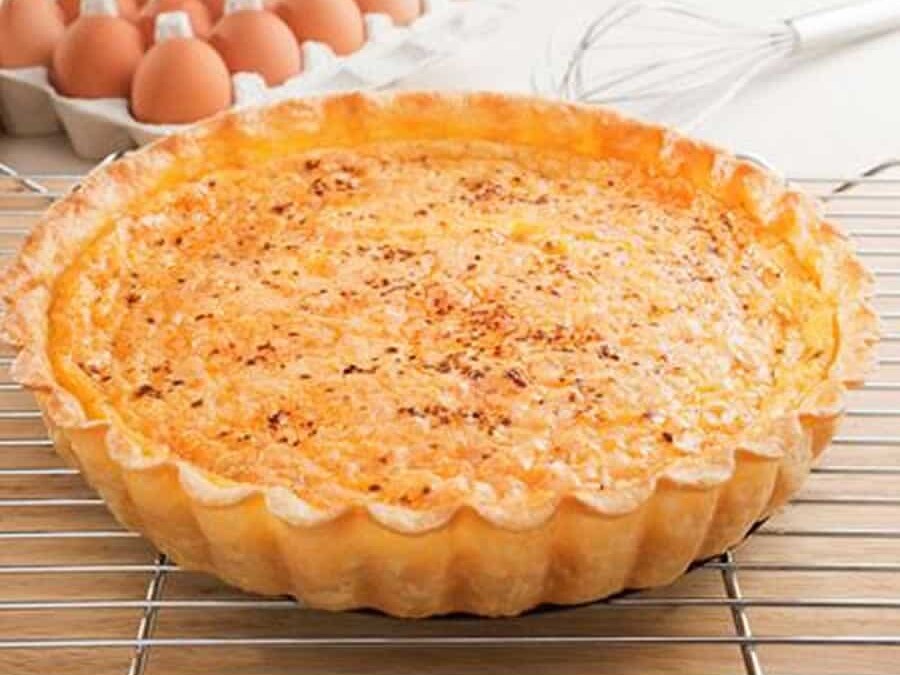 Tarte au saumon et boursin au thermomix
