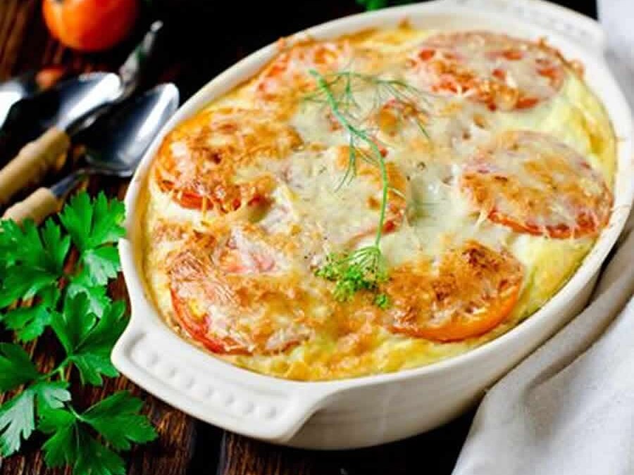 Oeufs gratinés à la tomate au thermomix