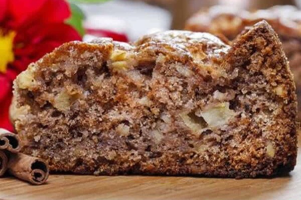 Cake pomme cannelle et noix au thermomix