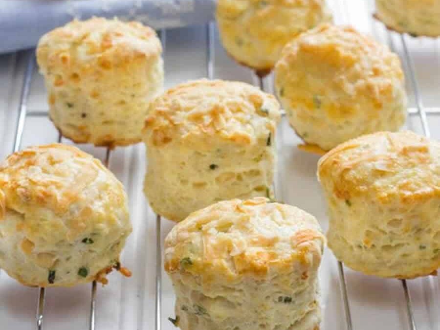 Scones au parmesan au Thermomix