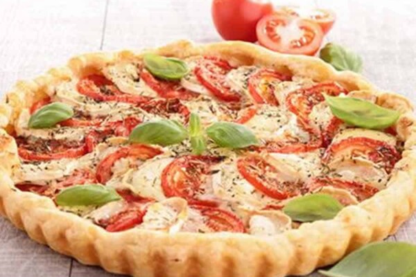 Quiche aux tomates et fromage de chèvre au Thermomix