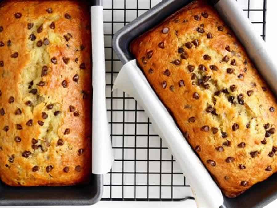 Gâteau aux bananes et pépites de chocolat au Thermomix
