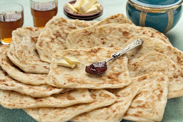 Msemen crêpes feuilletées au Thermomix