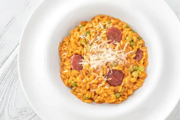 Risotto au chorizo au Thermomix