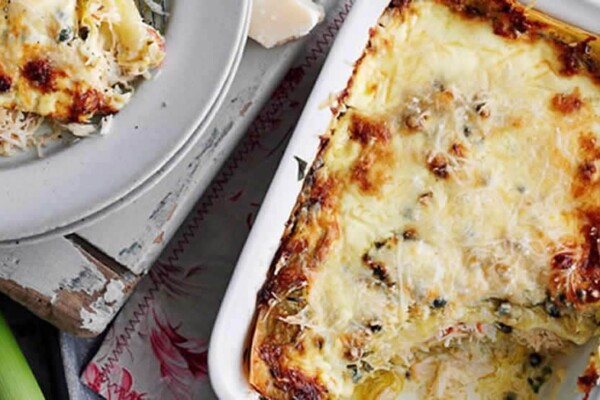 Lasagne aux poireaux au Thermomix
