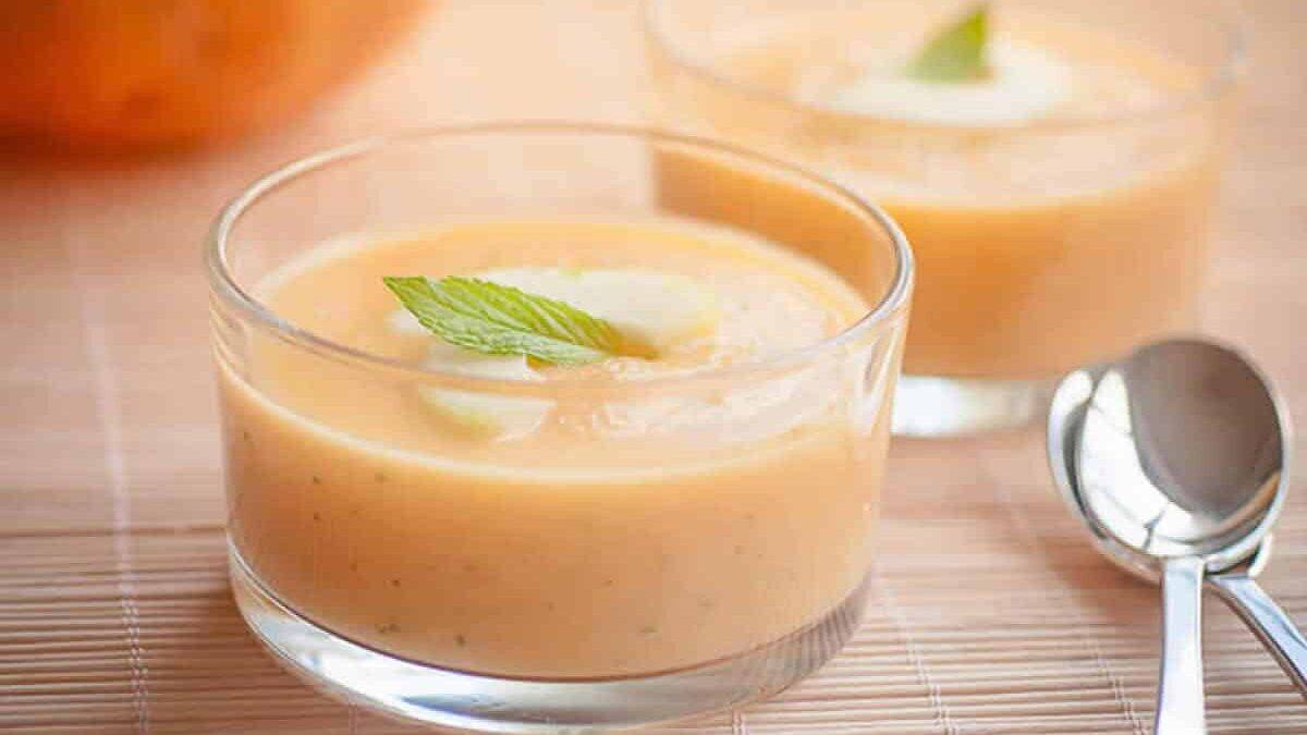 Soupe froide de melon au Thermomix
