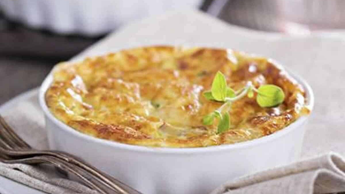 Flan de courgettes au parmesan WW