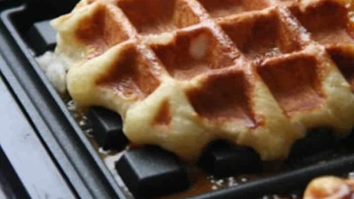 Gaufres Liégeoises au Thermomix