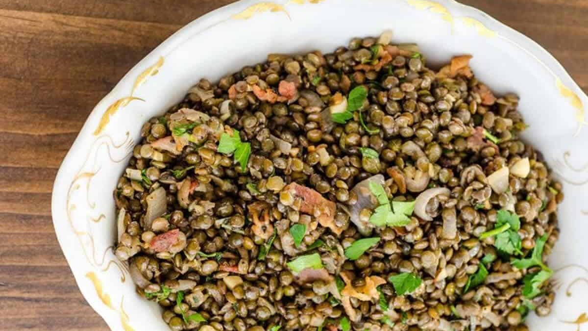 Lentilles aux Lardons au Thermomix