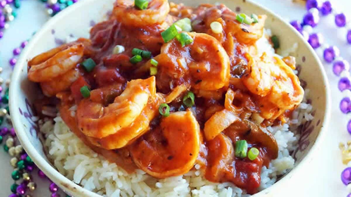 Crevettes à la créole au Thermomix