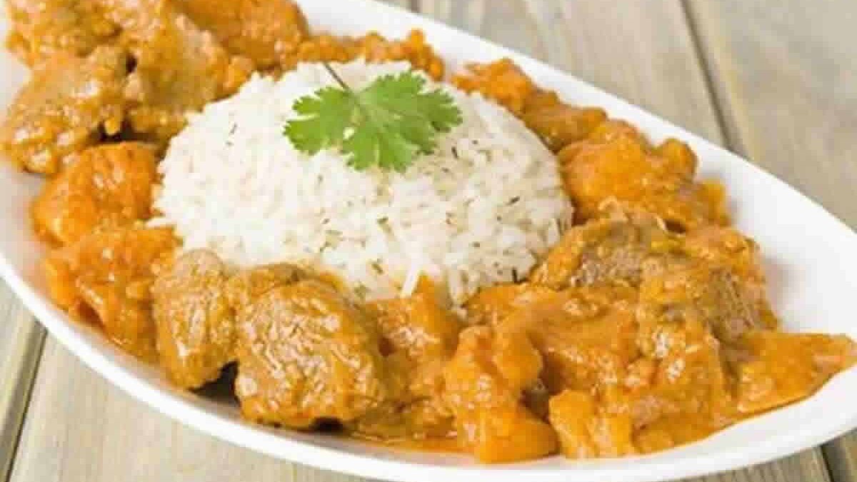 Mafé de poulet au beurre de cacahuète au Thermomix