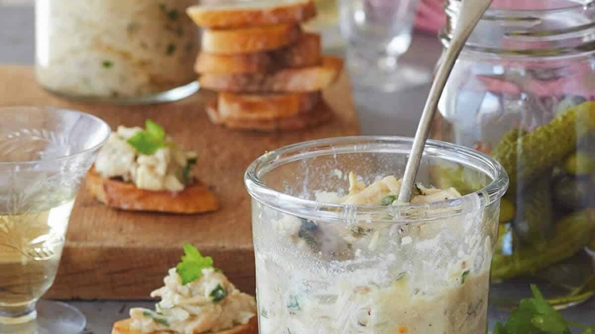 Rillettes de poulet rôti pour l'apéritif au Thermomix