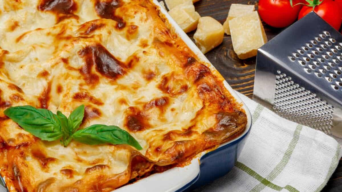 Lasagnes au thon et aux légumes au Thermomix