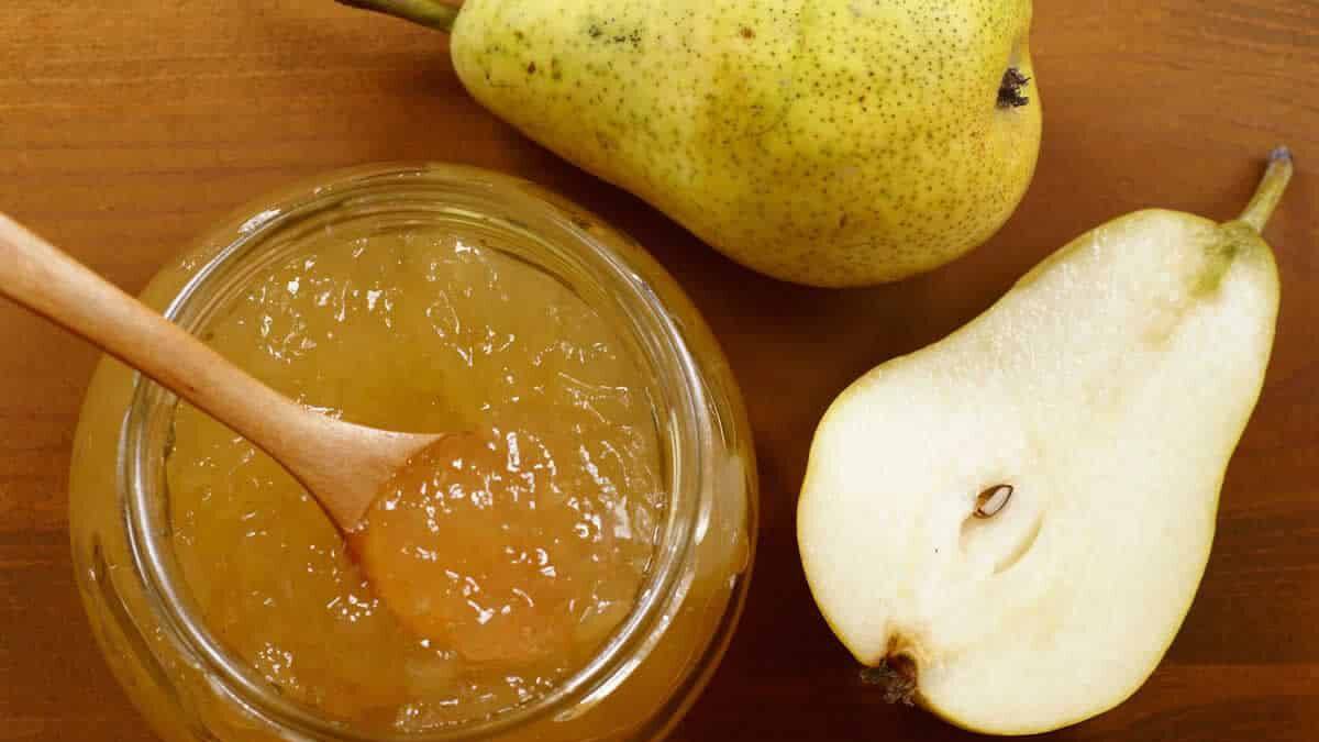 Confiture de poires au gingembre au Thermomix