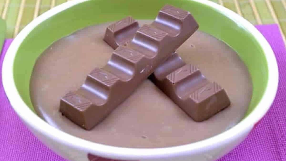 Crème Dessert au Kinder Maxi au Thermomix
