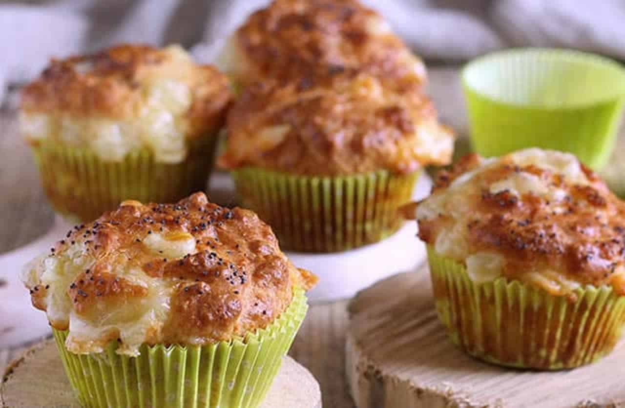 Muffins salés aux fromages au Thermomix Muffins salés aux fromages au Thermomix