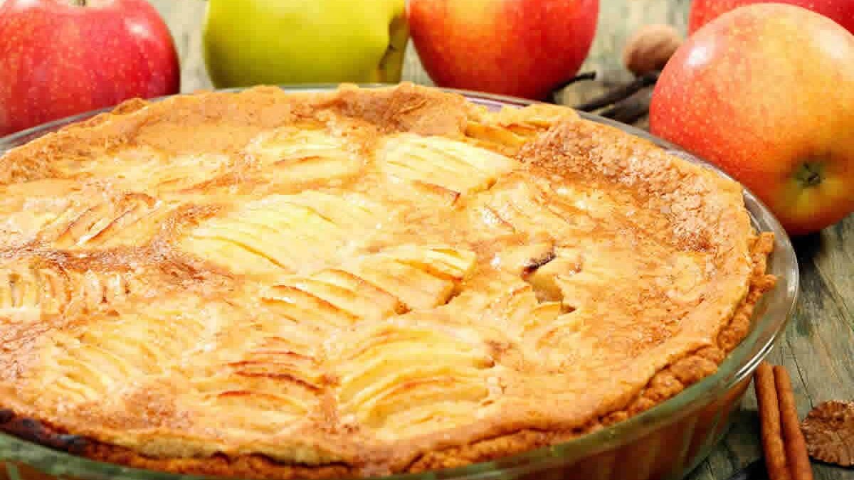 Tarte aux pommes alsacienne au Thermomix, Délicieuse !