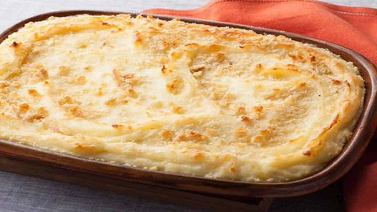 Purée de pommes de terre gratinée au Thermomix : Savoureuse et crémeuse !