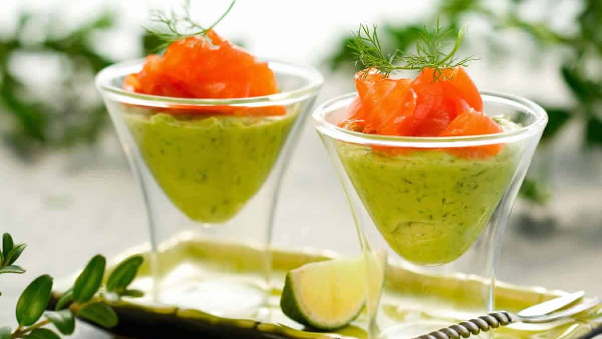 Verrine à l'avocat : Un apéritif simple et délicieux