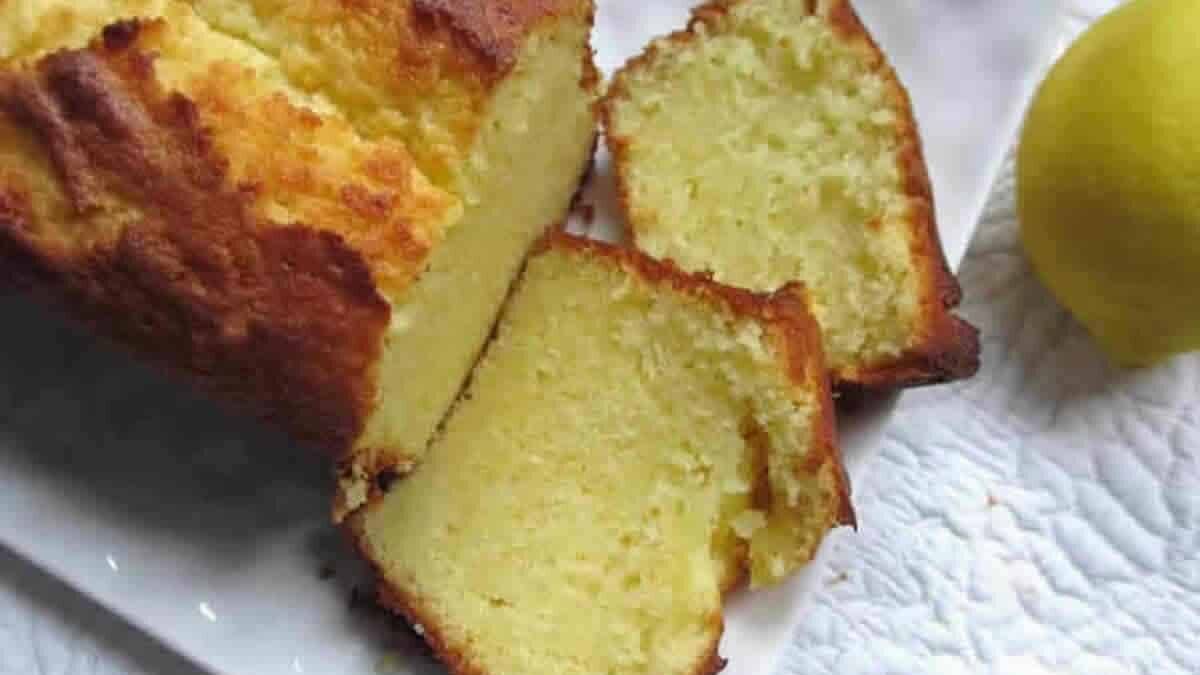 Cake fondant au citron au Thermomix : Succulent et facile à réaliser