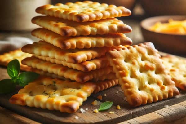 Idée pour votre apéro de Noël : Biscuits salés au fromage