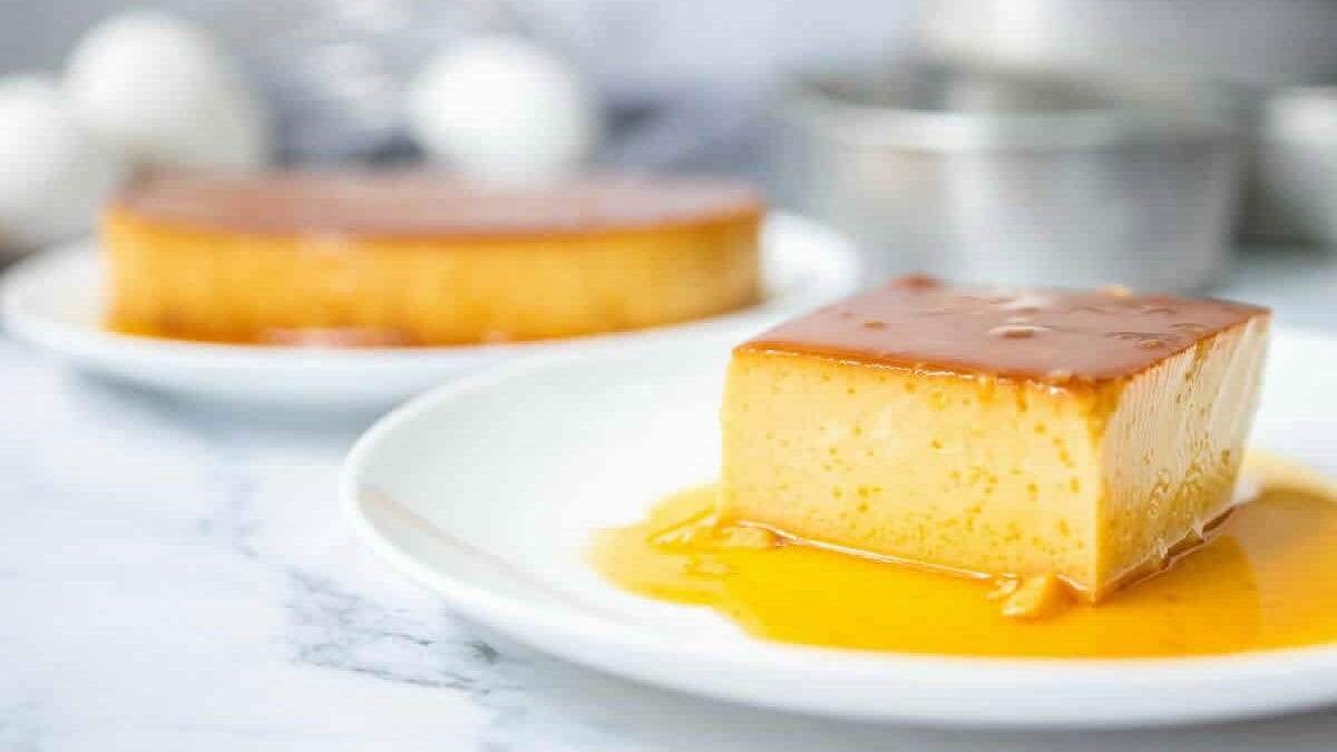 Flan Antillais à la Noix de Coco au Thermomix (Au lait concentré)