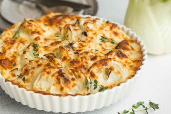 Gratin de Fenouil à l'Italienne au Thermomix : L'Élégance Méditerranéenne dans votre Assiette