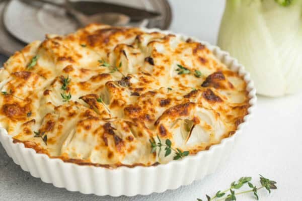 Gratin de Fenouil au Chèvre au Thermomix