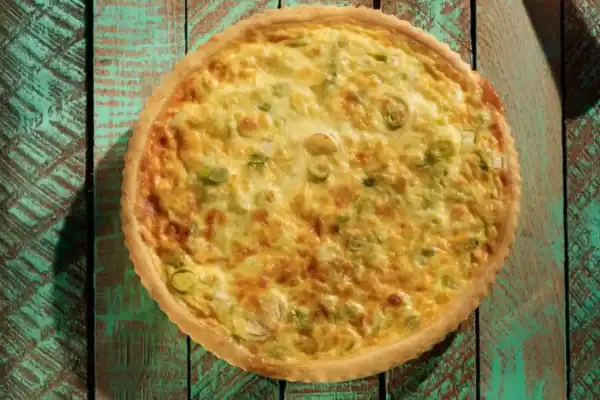 Tarte aux Poireaux Oignons et Jambon au Thermomix