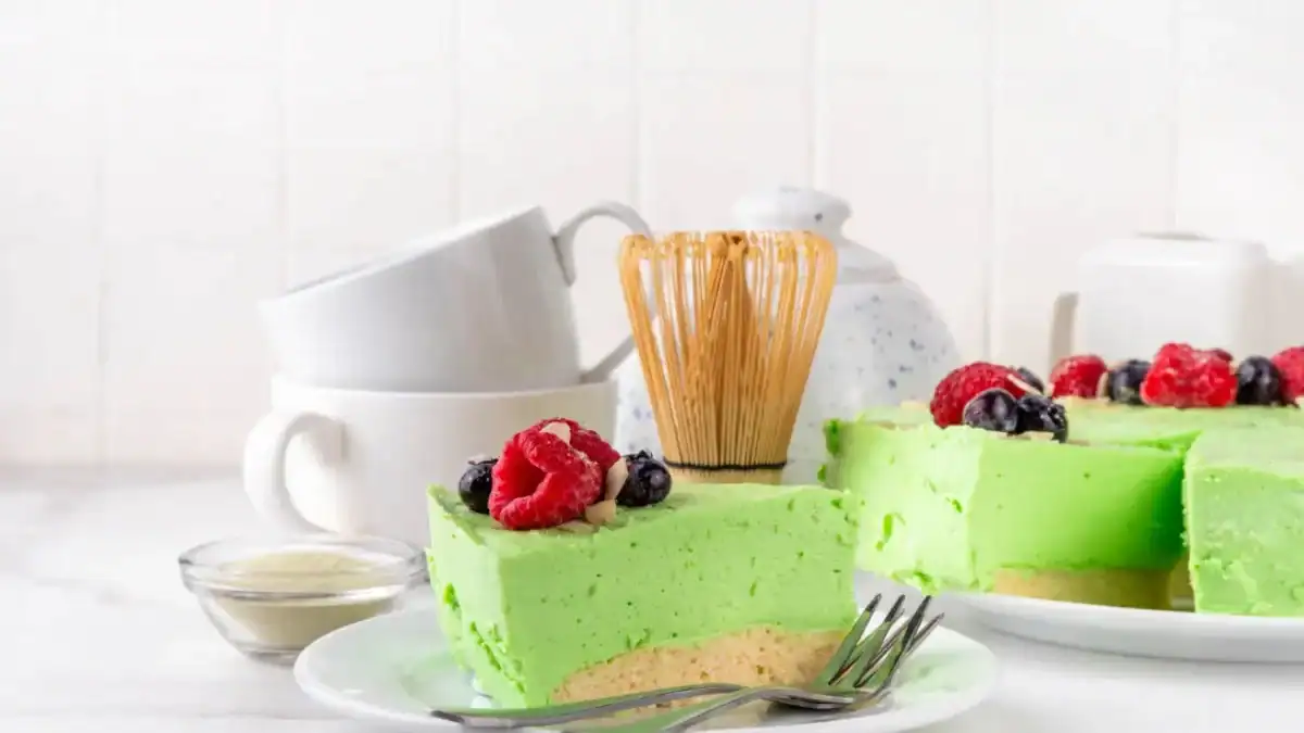Cheesecake matcha sans cuisson au Thermomix : la recette tendance en 25 minutes