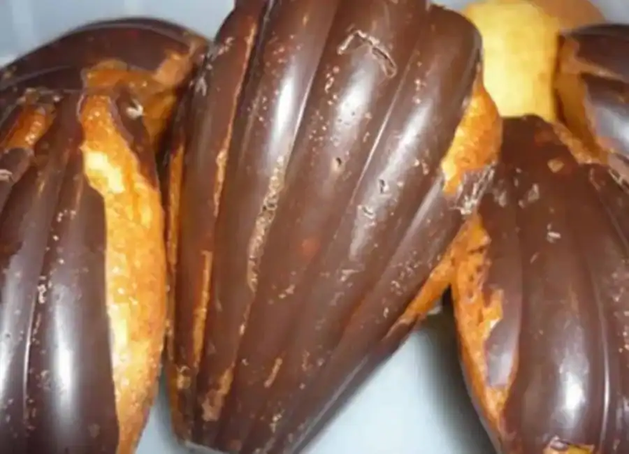 Madeleines en Coque de Chocolat avec Thermomix