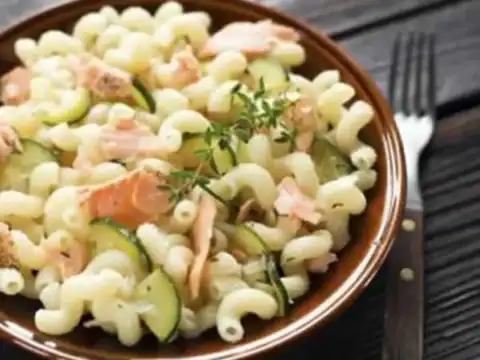 Pâtes au Saumon et Courgettes au Cookeo