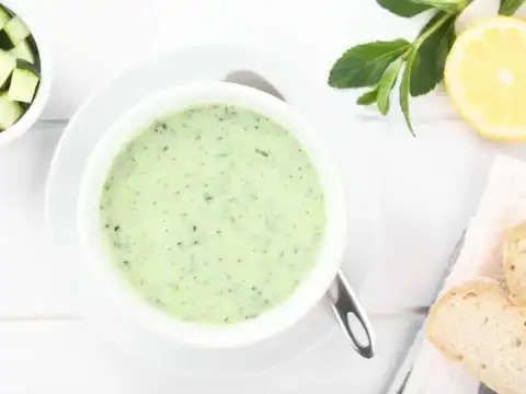 Soupe au concombre avec thermomix