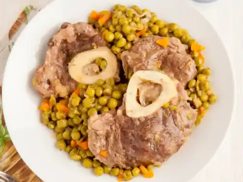 Jarret de Bœuf aux Petits Pois au Cookeo