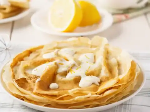 crêpes légères arôme citron Thermomix