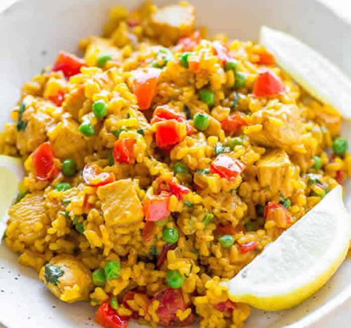 paella poulet facile cookeo