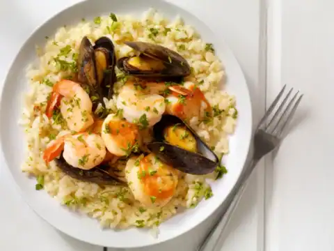 risotto fruits de mer cookeo