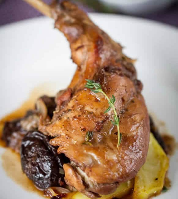 lapin pruneaux cookeo